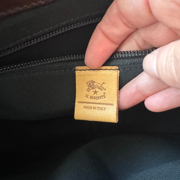 Il Bisonte Oliveta Leather Hobo Bag Caffe - Picture 5 of 14